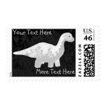 White Dinosaur Postage