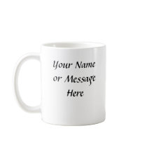 White Dog - Mug  (Personalized or Customized)