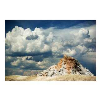 White Dome Print print