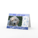 White Doodle Christmas cards