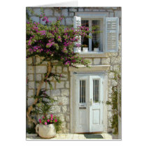 White Door House Card