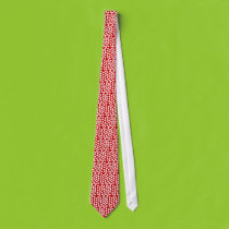 White Dots Tie ties