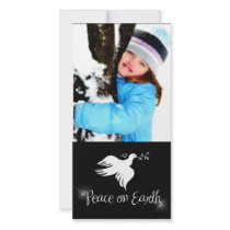 White Dove Holiday Photo Card photo cards by StarStock White Dove Holiday Photo Card photo cards