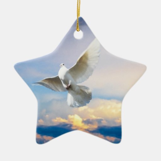 white dove in flight christmas ornaments zazzle white dove in flight christmas ornaments zazzle
