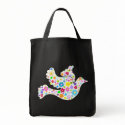 White Dove of Flowers bag