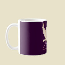 White Doves Making Hearts Mug