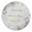 White Dream Wedding Sticker