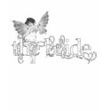 White Dress Fairy B&W - The Bride shirt