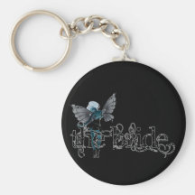 White Dress Fairy Original Negative - The Bride Key Chains