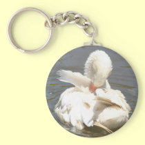 White duck keychains
