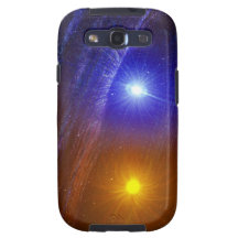 White dwarf and nova star galaxy SIII case
