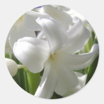 White Easter Lilly stickers