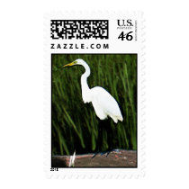 White Egret 1 stamps