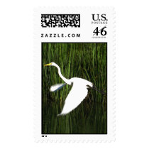 White Egret 2 stamps