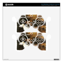 white egret golden pond skin for PS3 controller