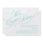 White Elegant Quinceanera Invitations