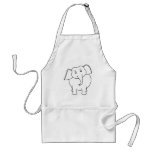 White Elephant. Aprons