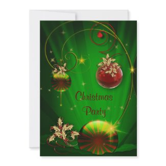 White Elephant Christmas Party Invitations invitation