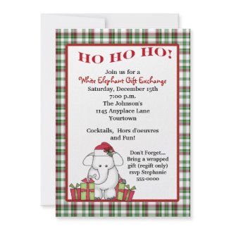 White Elephant Gift Exchange