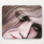 White Eyes Close Up Mousepad