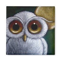 WHITE FANTASY SNOWY Magnet