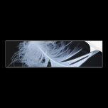 White feather - angelic by nature bumper stickers