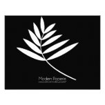 White Fern Modern Birthday / Special Event Invites