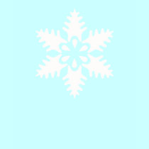 White Flake 1 t-shirts