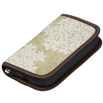White Floral Vintage Organizers