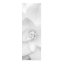 White Flower Bookmark business cards by artberry White Flower Bookmark business cards