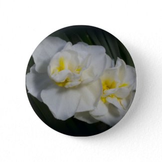 White Flower zazzle_button