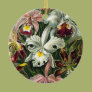 White Flower in the Garden Ornament