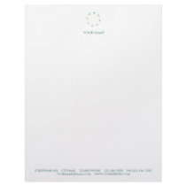 WHITE FLOWER LETTERHEAD POOLBLUE