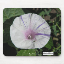 White Flower Mousepad