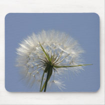 White flower mousepads