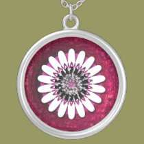 White Flower necklaces