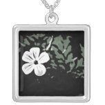 White Flower Necklace
