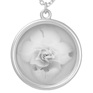 White Flower Necklace