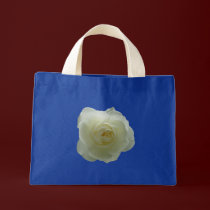 White Flower Tote Bag Red Rose Beach Tote Bags bags