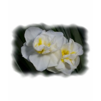 White Flower zazzle_shirt