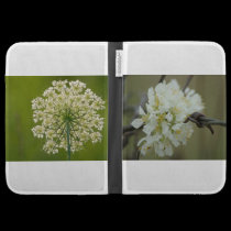 White Flowers Kindle Case caseable cases