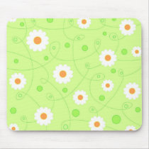 White flowers - Mousepad by cycreation White flowers - Mousepad