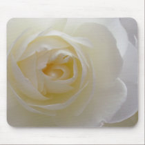 White Flowers Mousepad White Rose Decor Gifts mousepads