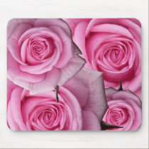 White Flowers Mousepad White Rose Decor Gifts mousepads