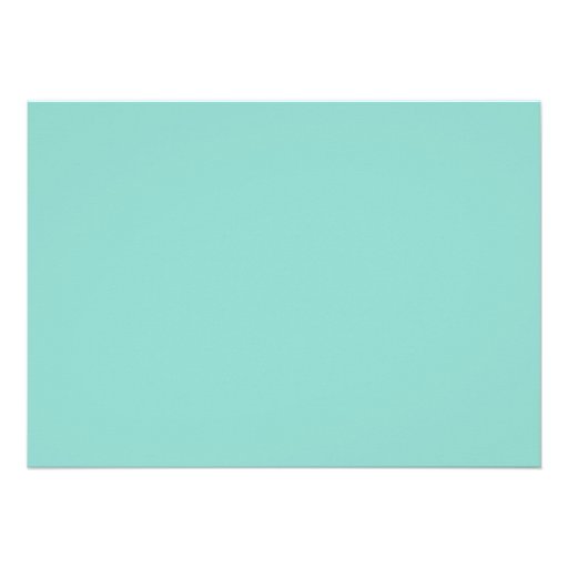 White Flowers on Aqua & Gray Bridal Shower Announcements