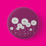 White Flowers on Purple Buttons