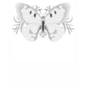 White Flutterby t-shirts by KrispysKingdom White Flutterby t-shirts