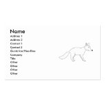 White Fox. Business Card Templates