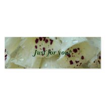 White Foxglove business cards