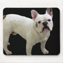 White French Bulldog mousepad